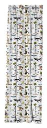 Παιδική Κουρτίνα 6188 Looney Tunes με Τρέσα 180x250εκ. Beauty Home