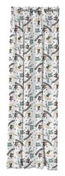 Παιδική Κουρτίνα 6189 Looney Tunes με Τρέσα 180x250εκ. Beauty Home