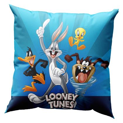 Παιδικό Διακοσμητικό Μαξιλάρι Looney Tunes Μπλε Μ40xΥ40εκ. Beauty Home