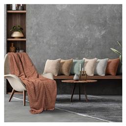 Ριχτάρι Διθέσιου Καναπέ Lamb 8570 180x250εκ. Ροζ Beauty Home