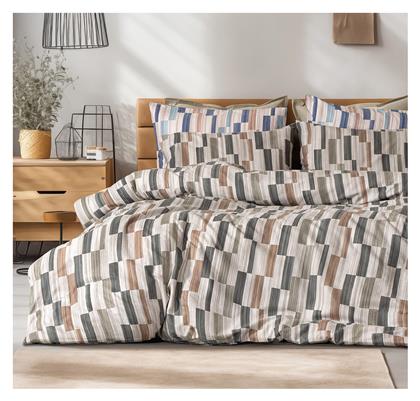 Σετ Υπέρδιπλη 230x250 Pinot Art 12632 Μπεζ, Πράσινο Beauty Home
