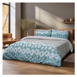 Σετ Υπέρδιπλο 220x240εκ. 12186 Πετρολ Beauty Home