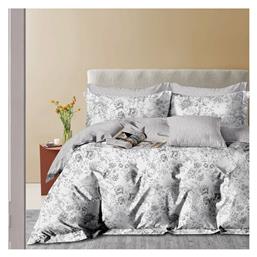 Σετ Υπέρδιπλο 220x240εκ. 12624 ΓΚΡΙ 3τμχ Beauty Home