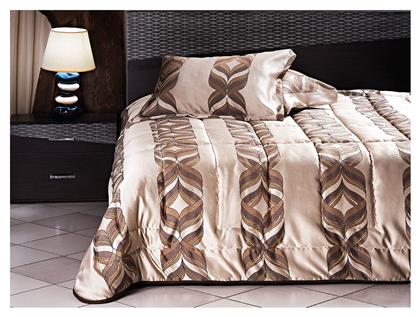 Σετ Υπέρδιπλο 220x240εκ. 1469 Καφέ Beauty Home
