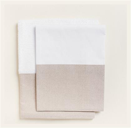 Σετ Βαπτιστικά Λαδόπανα Μπεζ Beauty Home