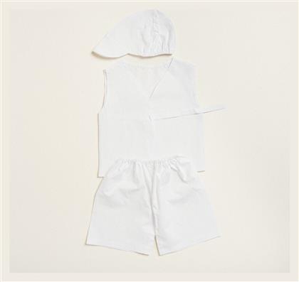 Σετ Βαπτιστικά Λαδόπανα Λευκά Beauty Home