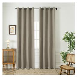 Συσκότισης με Τρουκς Art 8444 Μπεζ 2023844400032 140x270εκ. Beauty Home