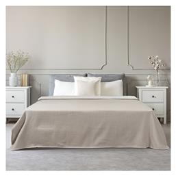 Stripe Κουβέρτα Πικέ King Size 260x270εκ. Άμμου Beauty Home