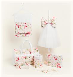 Βαπτιστικό Πακέτο με Θέμα Λουλούδια 4τμχ Beauty Home
