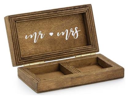 Ξυλινο Κουτακι Mr & Mrs 10 X 5,5 Cm Beauty Home