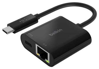 INC001btBK USB-C Αντάπτορας Δικτύου για Ενσύρματη σύνδεση Gigabit Ethernet Belkin