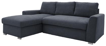 Belle Γωνιακός Καναπές Κρεβάτι 236x164x88εκ. Ανθρακί - Pakketo