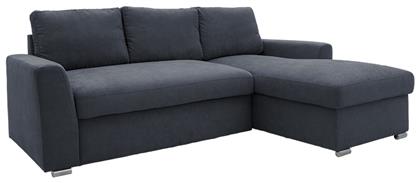 Belle Γωνιακός Καναπές Κρεβάτι 236x164x88εκ. Ανθρακί - Pakketo