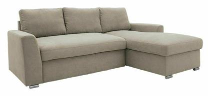 Belle Γωνιακός Καναπές Κρεβάτι Υφασμάτινος 236x164x88εκ. Pakketo
