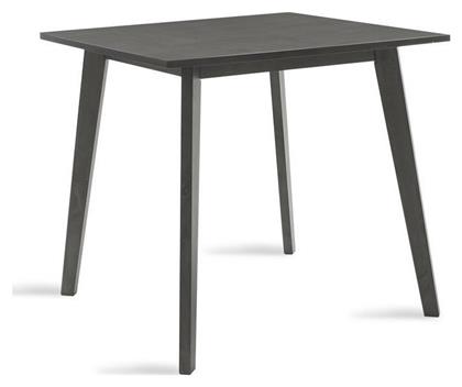 Benson Τετράγωνο Τραπέζι Κουζίνας Ξύλινο Γκρι 80x80x75εκ. Pakketo