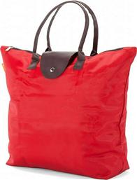 Benzi BZ5349 Υφασμάτινη Τσάντα για Ψώνια σε Κόκκινο χρώμα από το Katoikein