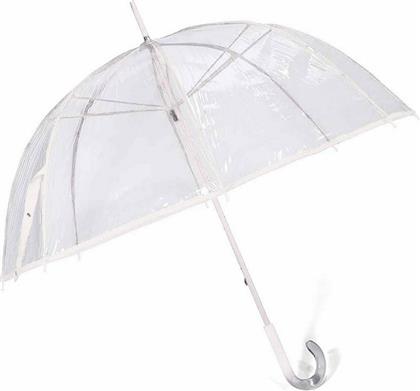 Ομπρέλα Βροχής με Μπαστούνι PA060 Transparent/White Benzi