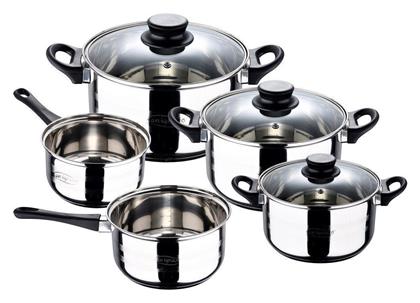 Toledo Σετ Κατσαρόλες από Ανοξείδωτο Ατσάλι 8τμχ Bergner