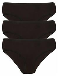 Γυναικεία Slip 3Pack Μαύρα Berrak
