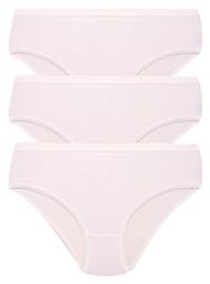 Ψηλόμεσα Γυναικεία Slip 3Pack Λευκά Berrak