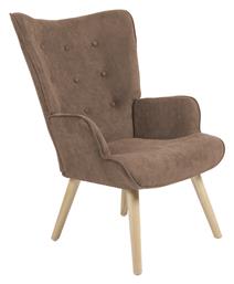 Μπερζέρα 75x69x96cm Καφέ - Pakketo
