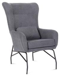 Μπερζέρα Ada 66x81x102cm Γκρι - Zita Plus