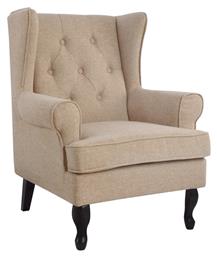 Μπερζέρα Brandon 83x83x104cm Μπεζ - HomeMarkt