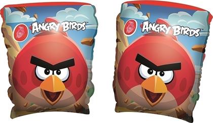 Μπρατσάκια Κολύμβησης Angry Birds για 3-6 ετών 23x15εκ. Κόκκινα Bestway