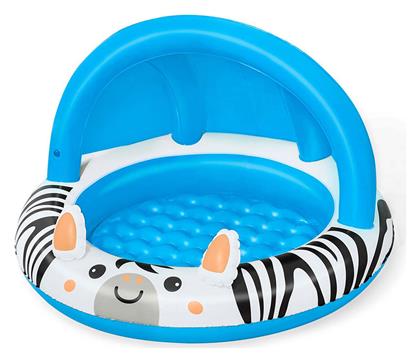 Παιδική Στρογγυλή Φουσκωτή Πισίνα Γαλάζια Bestway