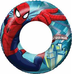 Bestway Παιδικό Σωσίβιο Κουλούρα Spiderman με Διάμετρο 56εκ. για 3-6 Ετών Πολύχρωμο