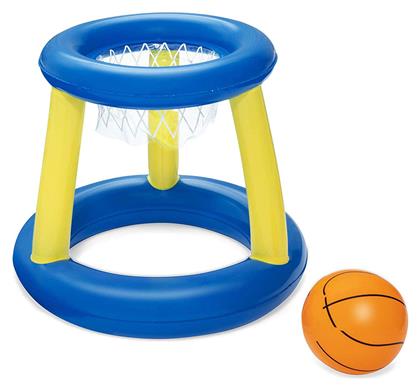 Splash 'N Hoop Φουσκωτό Παιχνίδι Πισίνας Φουσκωτή Μπασκέτα Πισίνας 61cm Μπλε-Κίτρινο Μπλε-Κίτρινο Bestway