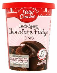 Γλάσο Ζαχαροπλαστικής Icing με Γεύση Indulgent Chocolate Fudge 400gr Κωδικός: 25043890 Betty Crocker