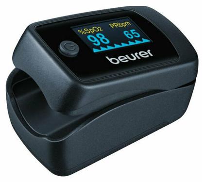 Παλμικό Οξύμετρο Δακτύλου Γκρι Beurer