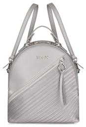 406 Γυναικεία Τσάντα Πλάτης Γκρι Beverly Hills Polo Club