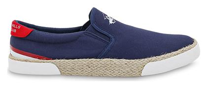 Πάνινα Ανδρικά Slip-On Μπλε Beverly Hills Polo Club