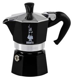 Moka Express Μπρίκι Espresso 1cups Μαύρο Bialetti