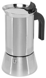 New Venus Induction Μπρίκι Espresso 6cups Inox Ασημί Bialetti