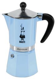 Rainbow Μπρίκι Espresso 6cups Μπλε Bialetti