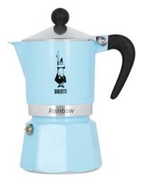 Rainbow Μπρίκι Espresso 6cups Μπλε Bialetti