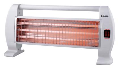 17953 Σόμπα Χαλαζία με Θερμοστάτη 1200W Bianco