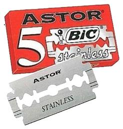 Astor Stainless Ανταλλακτικές Λεπίδες 5τμχ Bic