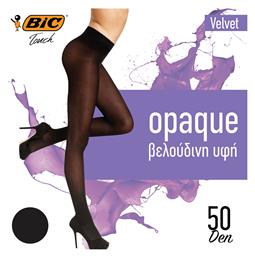 Velvet Οpaque Γυναικείο Καλσόν 50 Den Μαύρο Bic