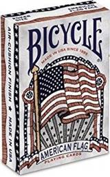 Bicycle American Flag Συλλεκτική Τράπουλα Πλαστικοποιημένη