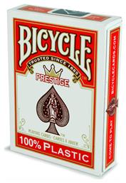 Prestige Jumbo F44100 Τράπουλα 1τμχ Πλαστική Κόκκινη Bicycle