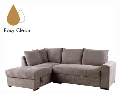 Bill Γωνιακός Καναπές Κρεβάτι 241x173x94εκ. Taupe - Liberta