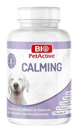 Calming Ασβέστιο Σκύλου σε Δισκία 60 tabs για Διαχείριση Άγχους & Στρες Bio Petactive