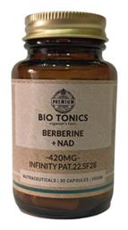 Berberine + NAD 420mg 30 φυτικές κάψουλες Bio Tonics
