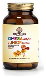 Omega Junior 3/6/9 60 ζελεδάκια Bio Tonics