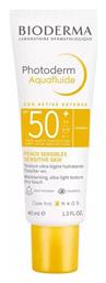 Photoderm Aquafluide SPF50 Αντηλιακή Κρέμα Bioderma