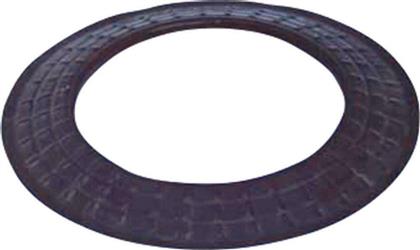 Ροζέτα Καπνοδόχου Μεταλλική 120mm Καφέ Biofan